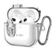 Тънък калъф Tech-Protect за AirPods 4 - прозрачен