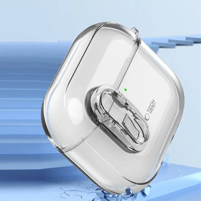 Тънък калъф Tech-Protect за AirPods 4 - прозрачен