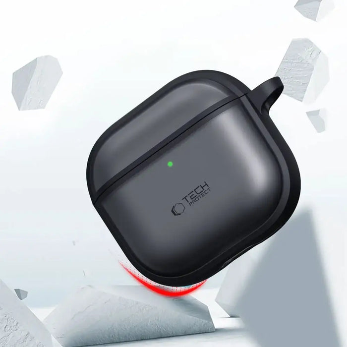 Тънък калъф Tech-Protect за AirPods 4 - черен