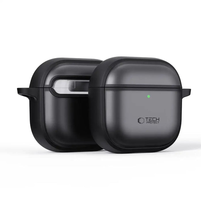 Тънък калъф Tech-Protect за AirPods 4 - черен
