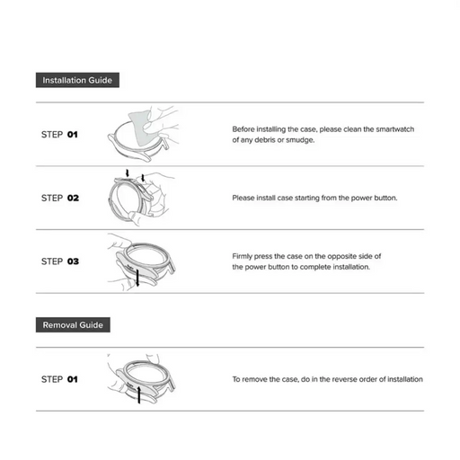 Тънък калъф Ringke Slim за Samsung Galaxy Watch 8 40mm