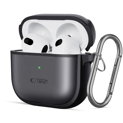 Тънък калъф Tech-Protect за AirPods 4 - черен