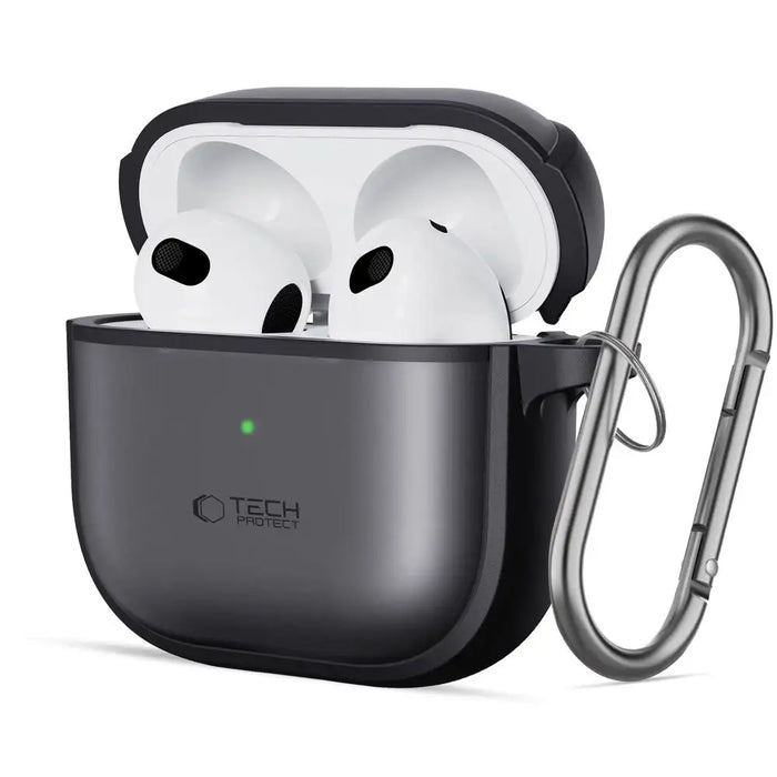 Тънък калъф Tech-Protect за AirPods 4 - черен