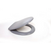 ТОАЛЕТНА ДЪСКА SLOWCLIP PVC СВЕТЛО СИВА
