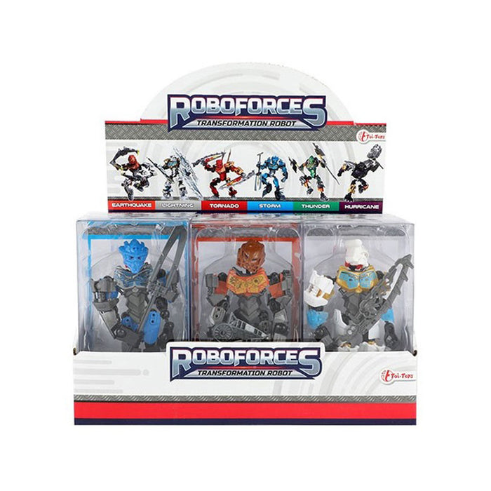 ИГРАЧКА РОБОТЧЕ TOI TOYS ROBOFORCES 16СМ 30568 АСОРТИМЕНТ