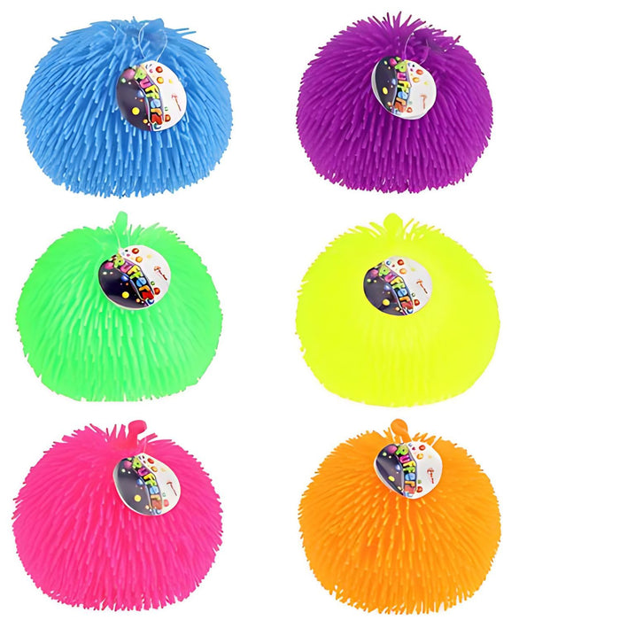 Мека топка с ресни Toi Toys - 23 cm, aсортимент