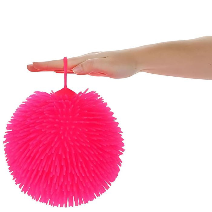Мека топка с ресни Toi Toys - 23 cm, aсортимент
