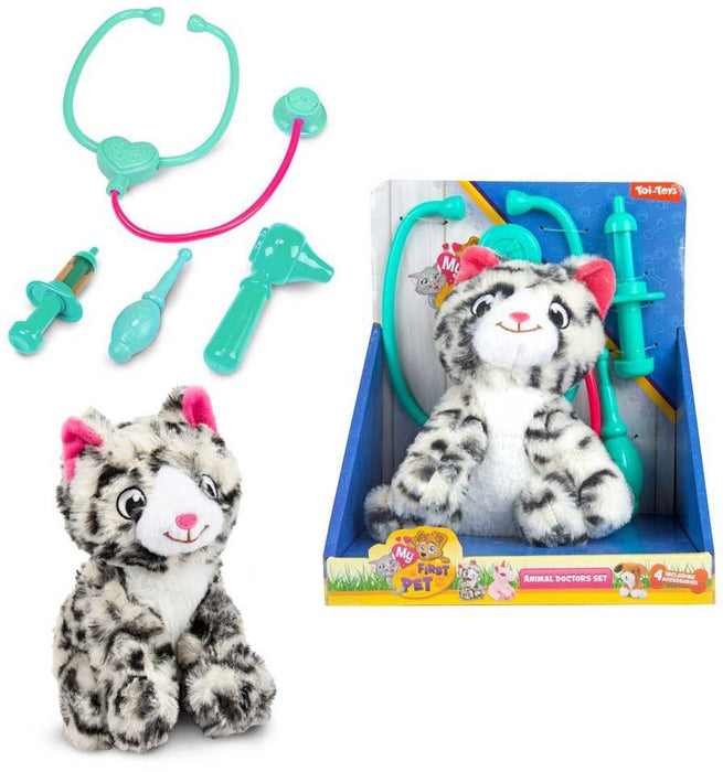 Ветеринарен комплект Toi Toys - С куче/коте/еднорог, асортимент