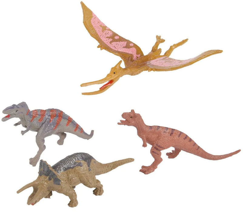 Комплект фигурки Toi Toys - Динозаври, 12 броя, асортимент