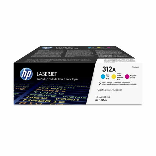 Toнер HP CF440AM Циан/Магента/Жълт
