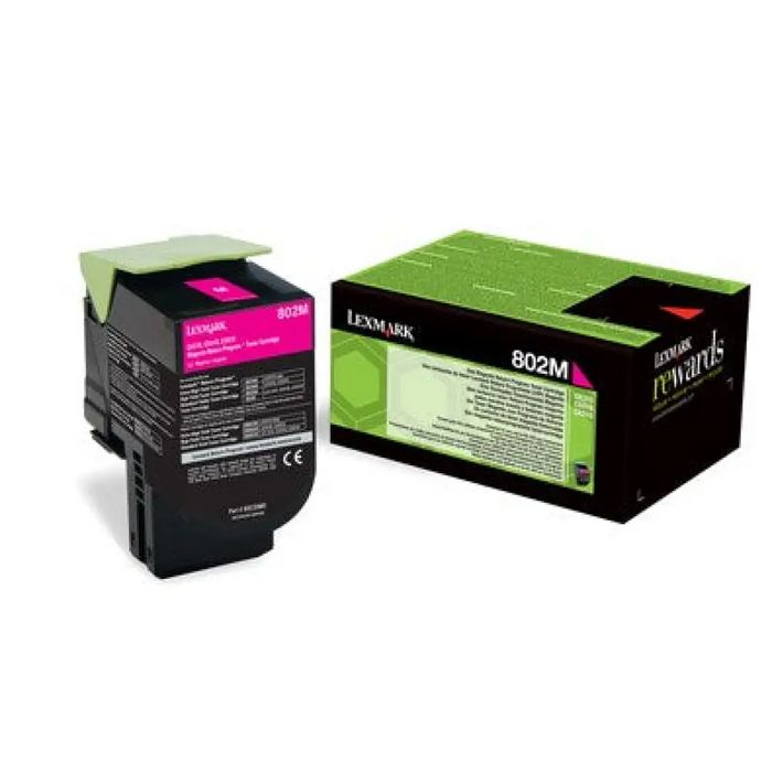 Toнер Lexmark 802M Пурпурен цвят