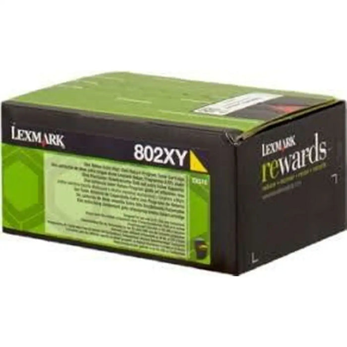 Toнер Lexmark 802XY Жълт