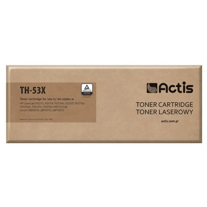 Тонер Actis TH-53X (заместител за HP 53X Q7553X Canon