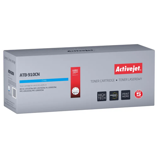 Тонер Activejet ATB-910CN (резервен Brother TN-910C;