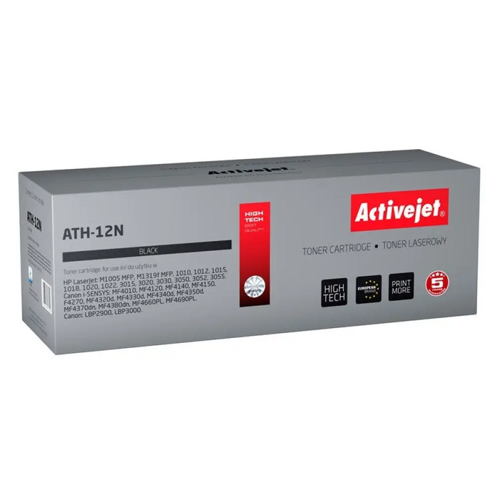 Тонер Activejet ATH 12N (заместител за HP 12A Q2612A Canon
