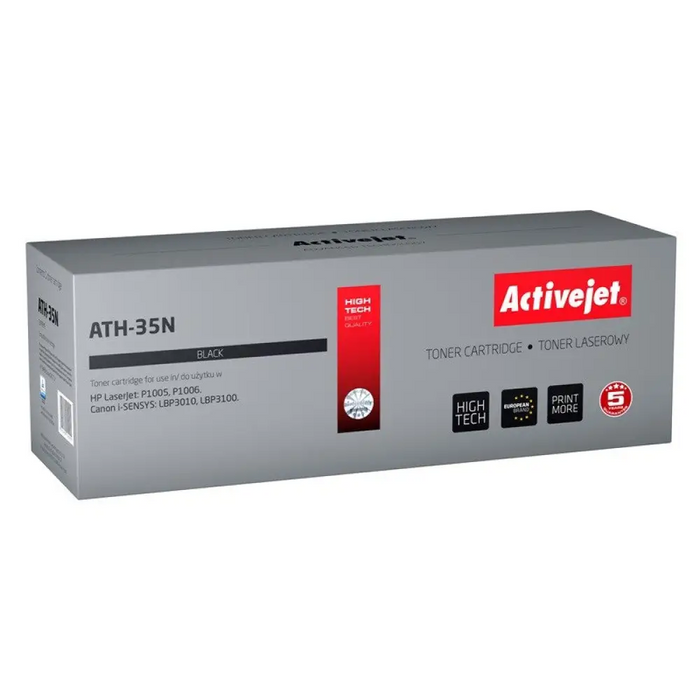 Тонер Activejet ATH-35N (заместител за HP 35A CB435A Canon