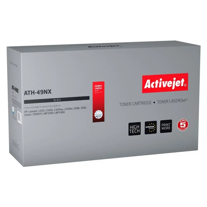 Тонер Activejet ATH-49NX (заместител за HP 49X Q5949X Canon