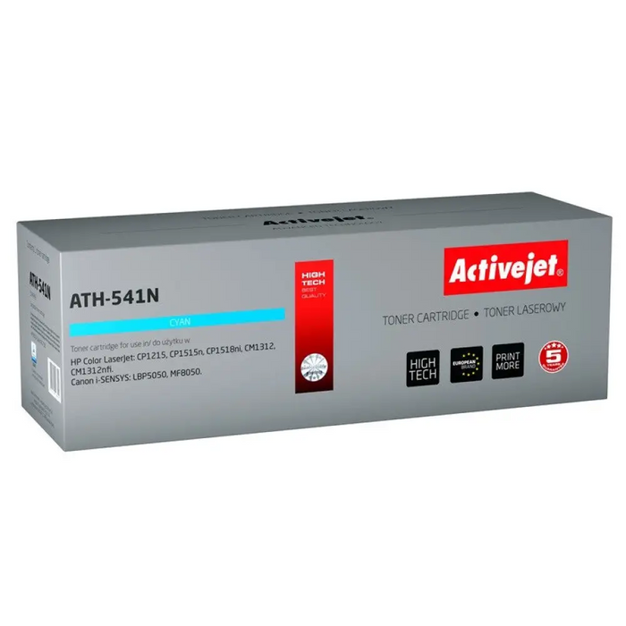 Тонер Activejet ATH-541N (заместител за HP 125A CB541A