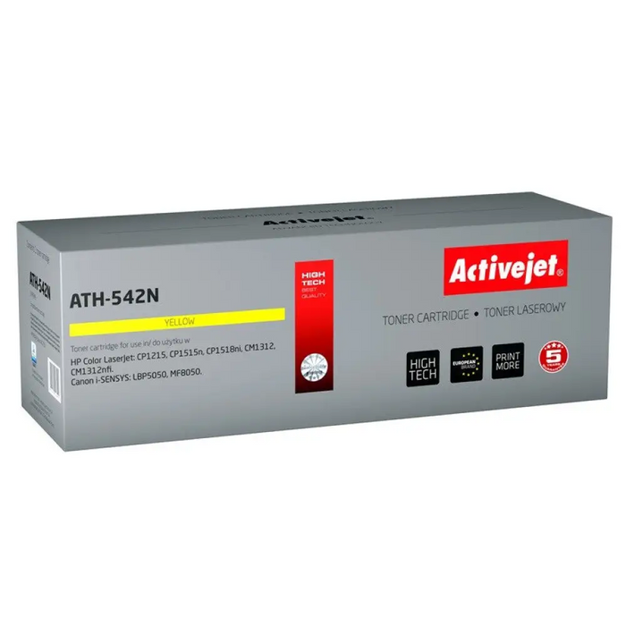 Тонер Activejet ATH-542N (заместител за HP 125A CB542A