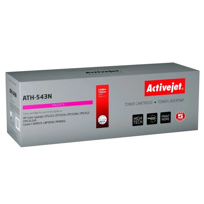 Тонер Activejet ATH-543N (заместител за HP 125A CB543A