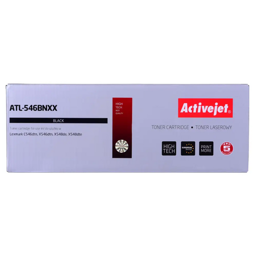 Тонер Activejet ATL-546BNXX (заместител за LEXMARK