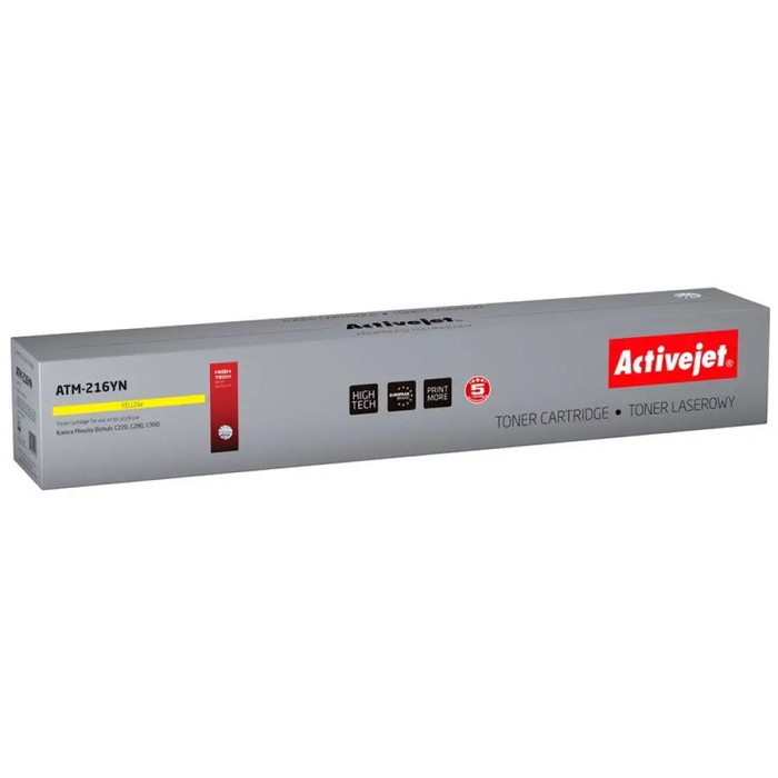 Тонер Activejet ATM-216YN (заместител за Konica Minolta