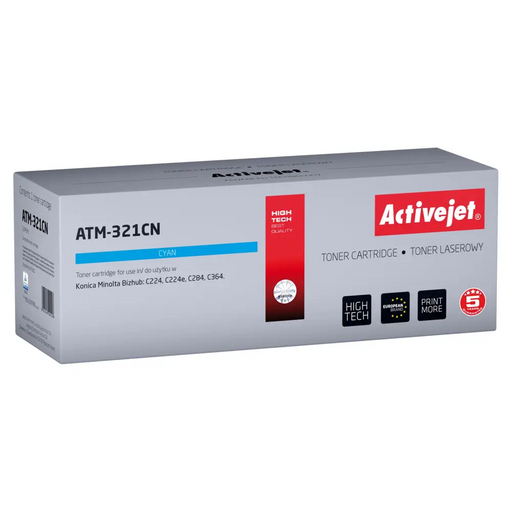 Тонер Activejet ATM 321CN (заместител за Konica Minolta