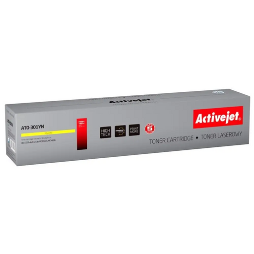 Тонер Activejet ATO-301YN (резервен OKI 44973533; Supreme;