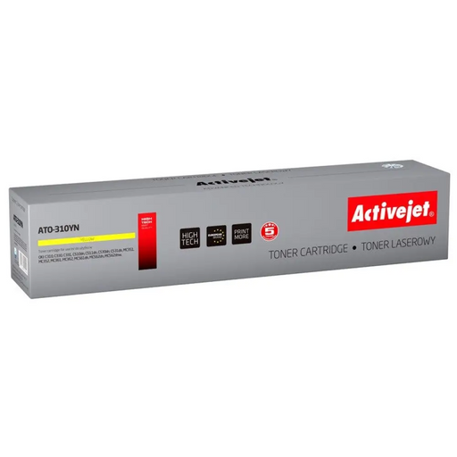 Тонер Activejet ATO-310YN (резервен OKI 44469704; Supreme;