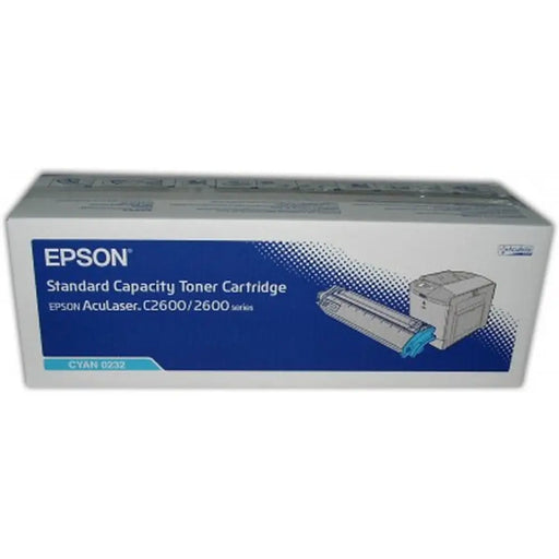 Toнер Epson Aculaser C-2600/2600N Синьо-зелен