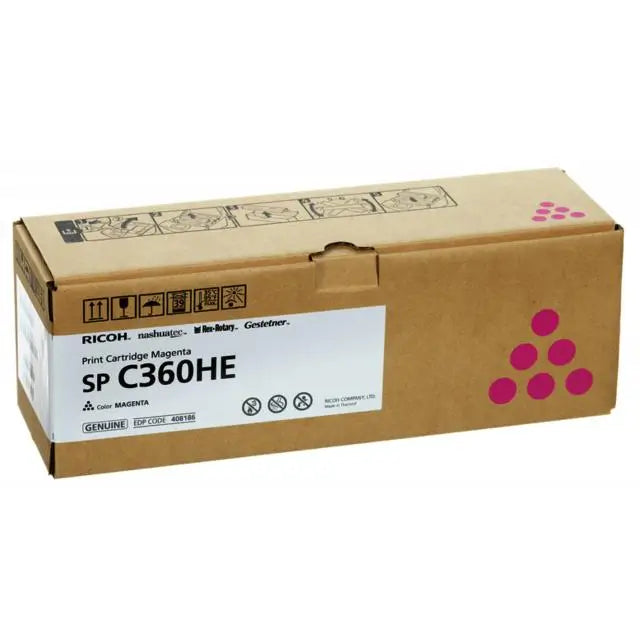 Тонер касета Ricoh SPC360HE 5000 копия Magenta