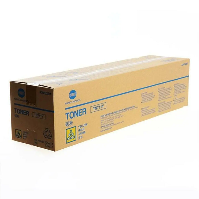 Toнер Konica Minolta TN 711Y Жълт