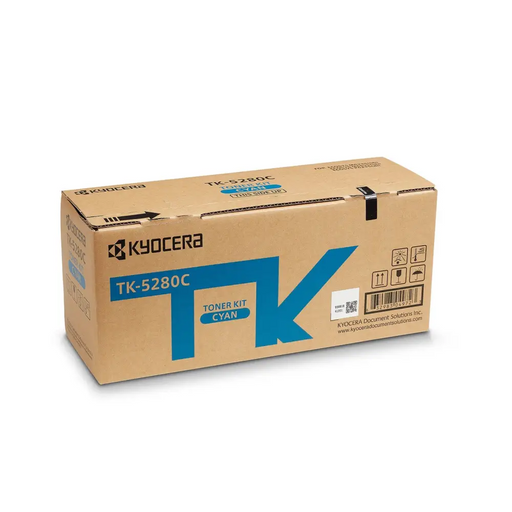 Toнер Kyocera TK-5280C Синьо-зелен