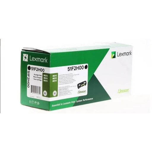 Toнер Lexmark 512H Черен