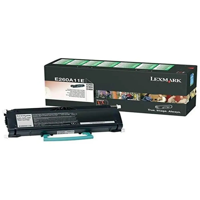Toнер Lexmark E260A11E Черен