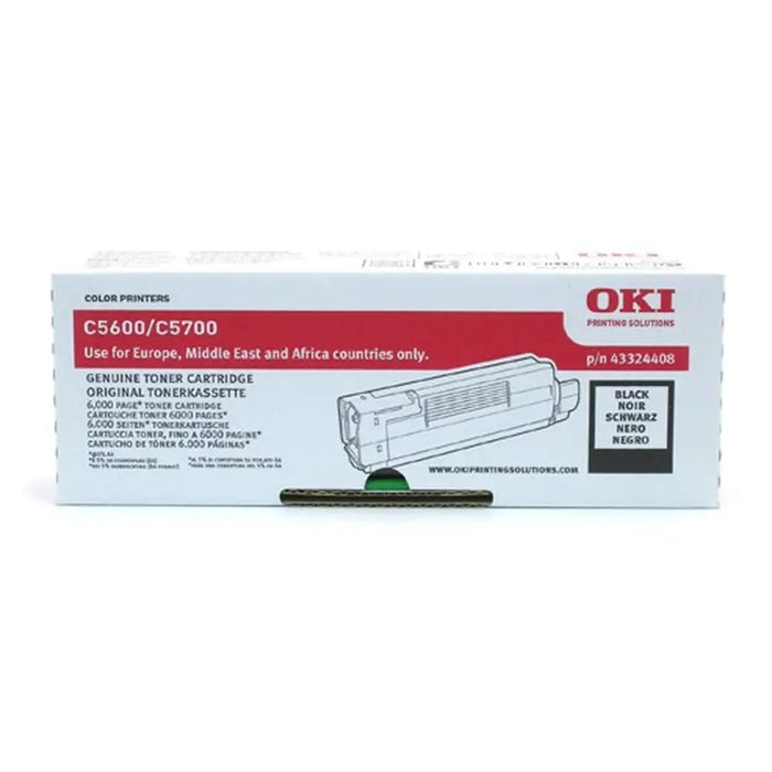 Toнер OKI 43324408 Черен