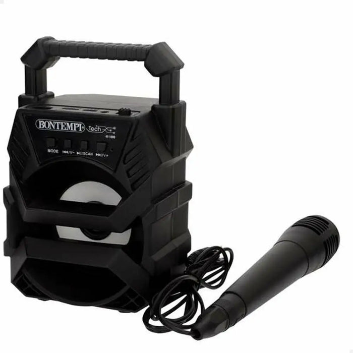 Тонколони с блутут и микрофон Караоке Colorbaby