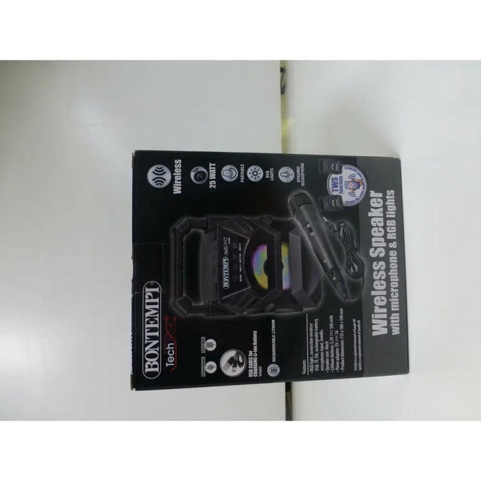 Тонколони с блутут и микрофон Караоке Colorbaby