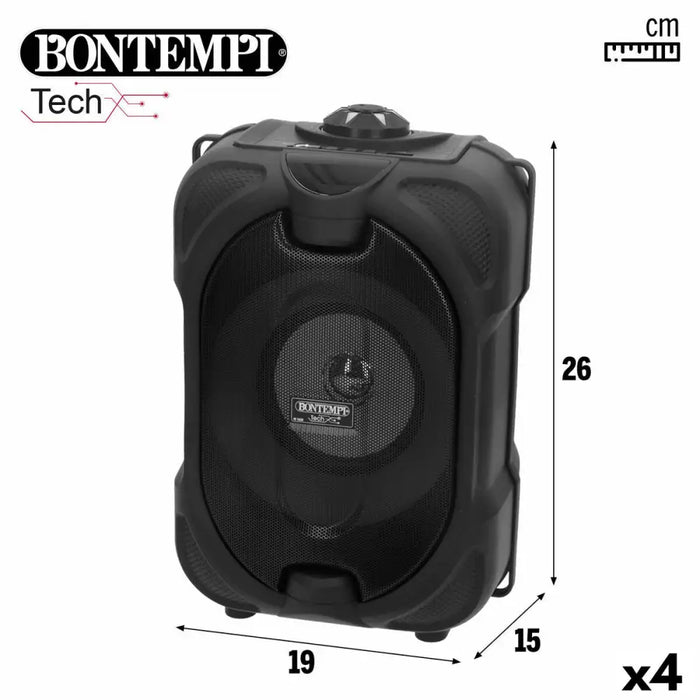 Тонколони с микрофон Караоке Bontempi 4 броя