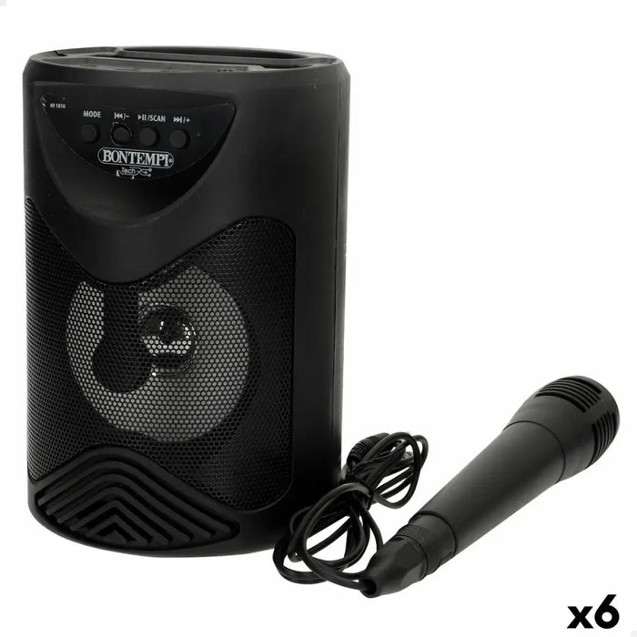 Тонколони с микрофон Караоке Bontempi 6 броя