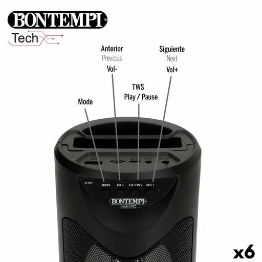 Тонколони с микрофон Караоке Bontempi 6 броя