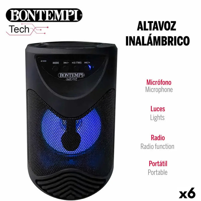 Тонколони с микрофон Караоке Bontempi 6 броя