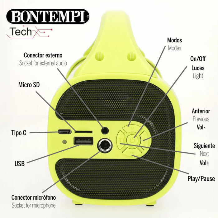 Тонколони с микрофон Караоке Bontempi