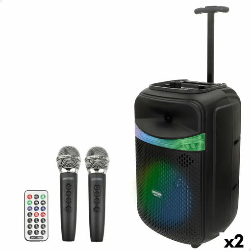 Тонколони с микрофон Караоке Bontempi Пластмаса 27 x 40 x