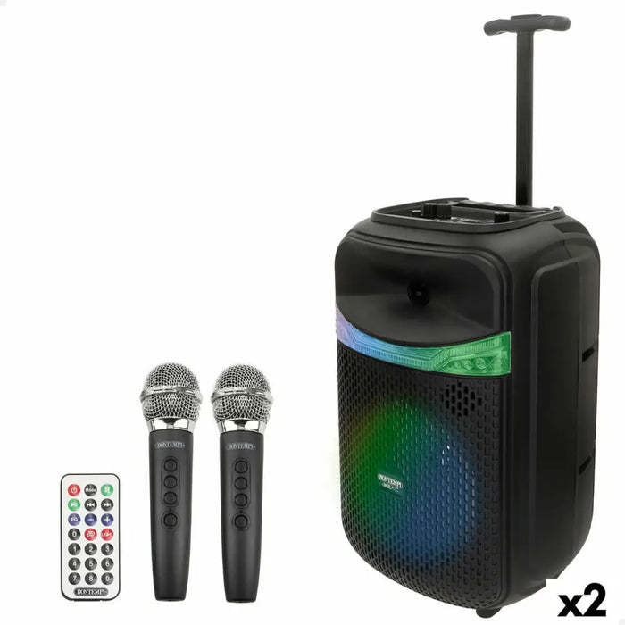 Тонколони с микрофон Караоке Bontempi Пластмаса 27 x 40 x