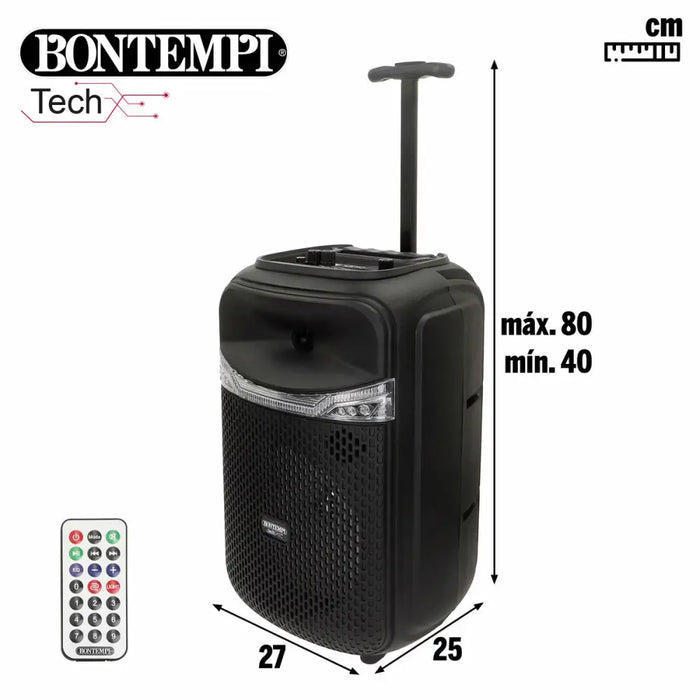 Тонколони с микрофон Караоке Bontempi Пластмаса 27 x 40 x
