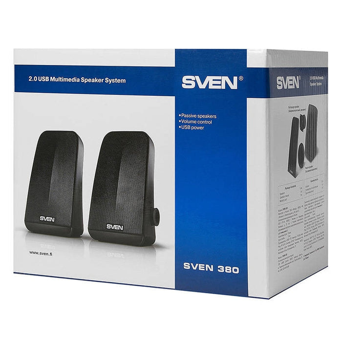Тонколони SVEN 380 USB черни