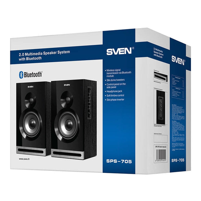 Тонколони SVEN SPS-705 40W Bluetooth черни