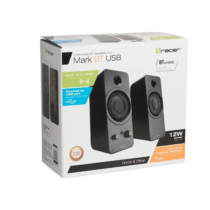 Тонколони Tracer 2.0 Mark USB Bluetooth 12W TRAGLO46370
