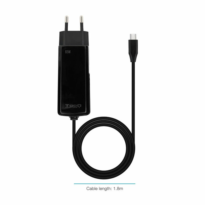 Зарядно за лаптоп TooQ TQLC-USBCGAN65PD-C 65 W